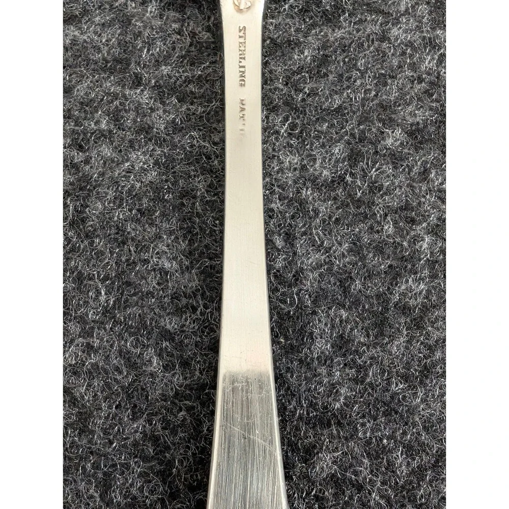 Durgin Gorham Fairfax Sterling Silver Serving Fork Monogram HML 1910 6 Inch 30g